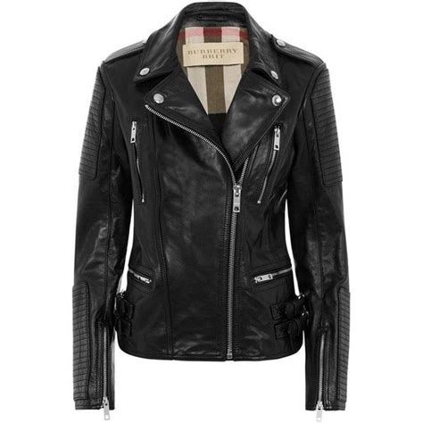 burberry brit isleigh leather biker jacket|Burberry Brit Isleigh Leather Moto Jacket Women .